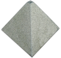 Piramide 50x50x30 donkergrijs (G54)