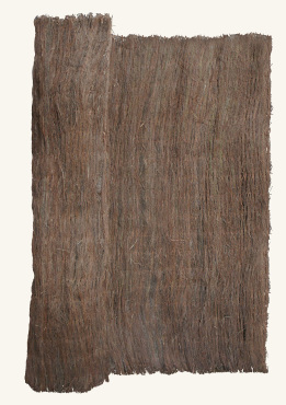 Ericamat  180x300x2.5 cm dubbel gevlochten, beperkt doorkijk