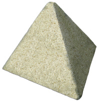 Piramide 50x50x30 geel (G50)